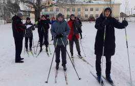 Первенство колледжа по лыжным гонкам
