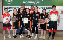 Соревнования по баскетболу среди ПОО Дуванского района