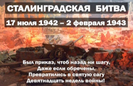 Сталинградская битва. Хроника событий
